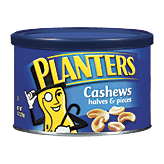 Planters  cashews halves & pieces Full-Size Picture